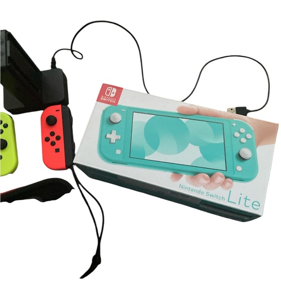 Nintendo Switch Lite Console And Accessories - Picture 2 of 4